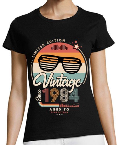 Camiseta mujer Vintage since 1984 - latostadora.com - Modalova