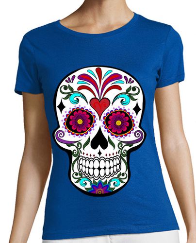 Camiseta mujer Cooltee CALACA SKULL. latostadora - latostadora.com - Modalova