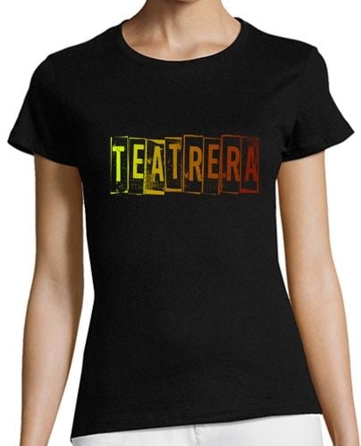 Camiseta Mujer Manga Corta TEATRERA laTostadora - latostadora.com - Modalova