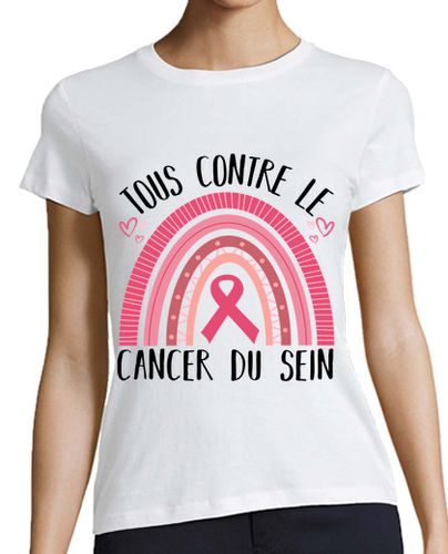 Camiseta mujer cinta solidaria de cáncer de mama de oc laTostadora - latostadora.com - Modalova