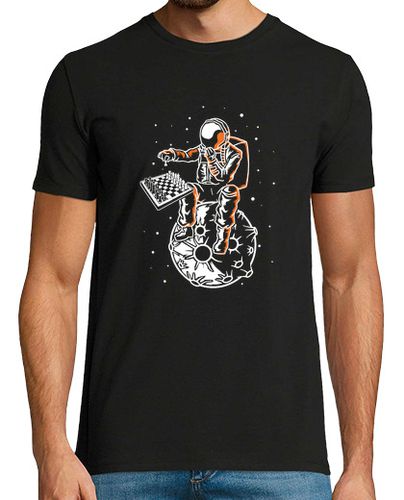 Camiseta astronauta tablero de ajedrez gracioso jugador de ajedrez - latostadora.com - Modalova