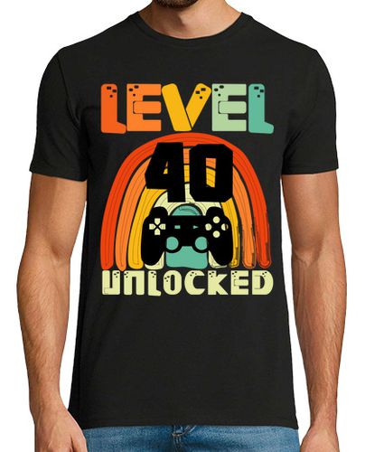 Camiseta nivel 40 desbloqueado - latostadora.com - Modalova