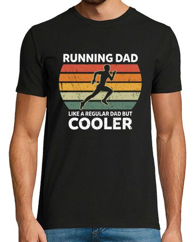 Camiseta papá corriendo retro como un papá normal pero más genial - latostadora.com - Modalova