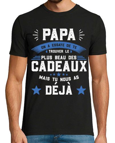 Camiseta Hombre Manga Corta papá tratamos de encontrarte el regalo laTostadora - latostadora.com - Modalova