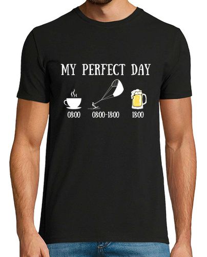 Camiseta día perfecto kitesurf humor kitesurf - latostadora.com - Modalova