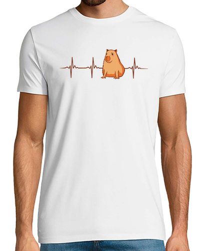 Camiseta fresco latido del corazón capibara - latostadora.com - Modalova