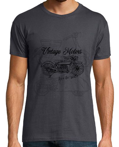 Camiseta Motos. Vintage Motors. 3 NYG laTostadora - latostadora.com - Modalova