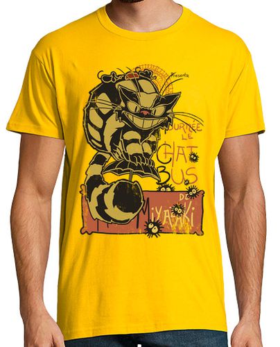 Camiseta Nekobus, le Chat Noir - latostadora.com - Modalova