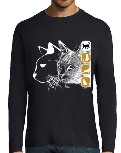 Camiseta Cat Desing 4 - latostadora.com - Modalova