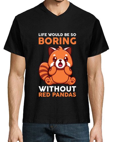Camiseta panda rojo regalo panda rojo - latostadora.com - Modalova