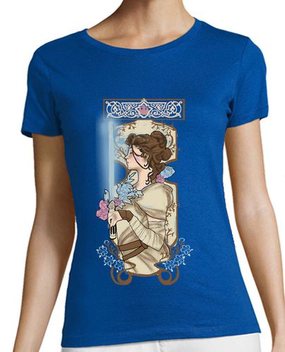 Camiseta mujer Rey Art Nouveau - latostadora.com - Modalova