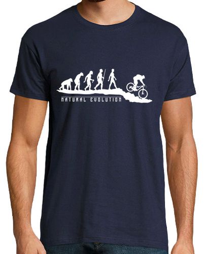 Camiseta Hombre Manga Corta Natural Evolution MTB laTostadora - latostadora.com - Modalova