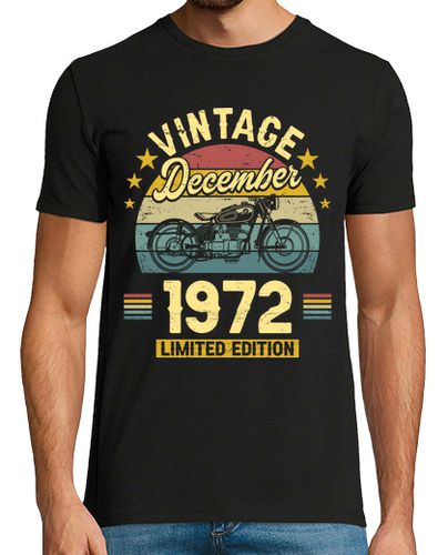 Camiseta Diciembre 1972 50 Años Cumpleaños - latostadora.com - Modalova