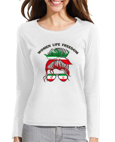 Camiseta mujer mujeres vida libertad lindas mujeres ir - latostadora.com - Modalova