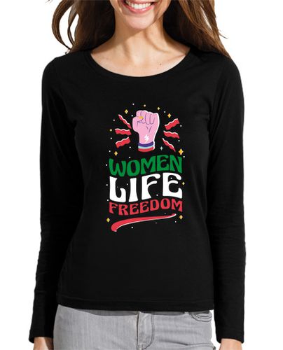 Camiseta mujer mujeres vida libertad lindas mujeres ir - latostadora.com - Modalova