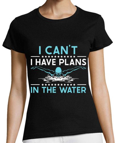 Camiseta mujer nadador nadando no puedo tengo planes e - latostadora.com - Modalova