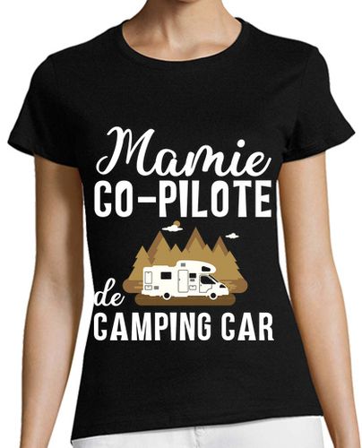 Camiseta Mujer Manga Corta abuelita co conductor de autocaravana r laTostadora - latostadora.com - Modalova