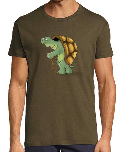 Camiseta Hombre Manga Corta Tortuga octogenaria camiseta hombre laTostadora - latostadora.com - Modalova