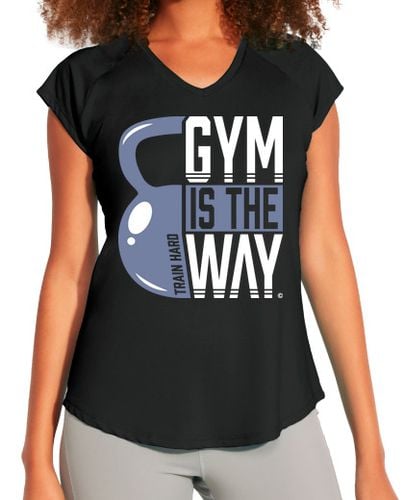 Camiseta Mujer Deportiva Gym is the Way laTostadora - latostadora.com - Modalova