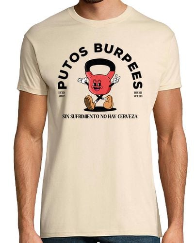 Camiseta Camiseta beige burpees laTostadora - latostadora.com - Modalova