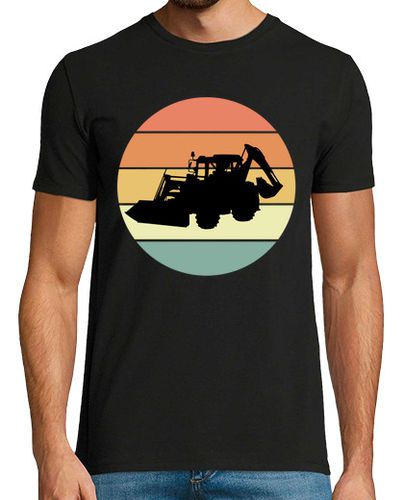 Camiseta Hombre Manga Corta retroexcavadora tractor camiseta laTostadora - latostadora.com - Modalova