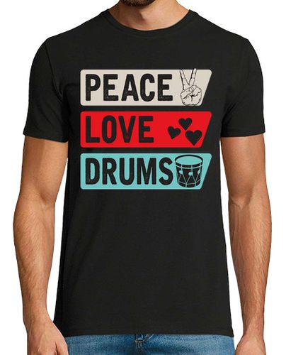 Camiseta Hombre Manga Corta tambores amantes de los instrumentos mu laTostadora - latostadora.com - Modalova