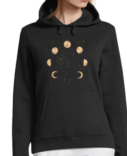 Sudadera Con Capucha Para Mujer astrología de las fases de la luna laTostadora - latostadora.com - Modalova