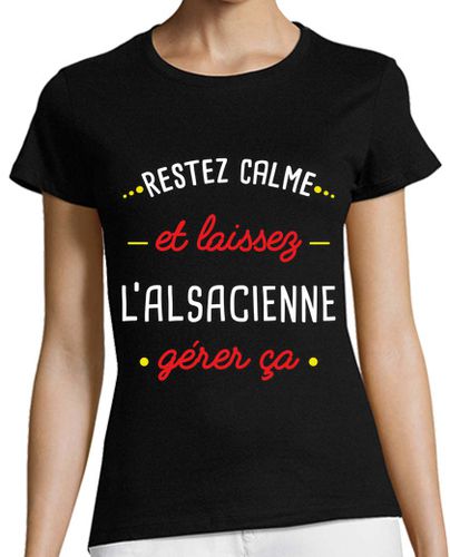 Camiseta mujer Idea de regalo alsaciana Región de Alsa - latostadora.com - Modalova