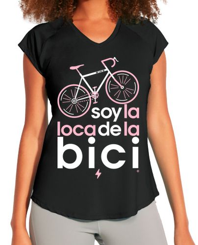 Camiseta deportiva mujer La loca de la bici - latostadora.com - Modalova