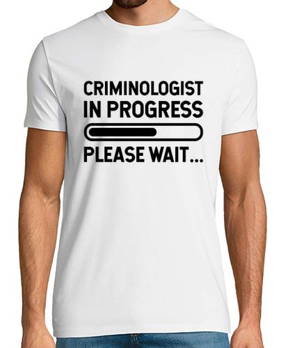 Camiseta criminólogo en progreso por favor esper - latostadora.com - Modalova