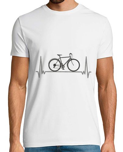 Camiseta camiseta hombre bicicleta electrica electrocardiograma cyc laTostadora - latostadora.com - Modalova