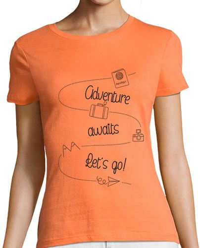 Camiseta mujer Adventure awaits laTostadora - latostadora.com - Modalova