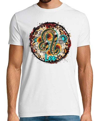 Camiseta Hombre Manga Corta signo zodiacal leo laTostadora - latostadora.com - Modalova