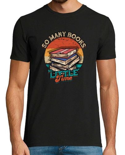 Camiseta Hombre Manga Corta muchos libros historia y amante de los laTostadora - latostadora.com - Modalova