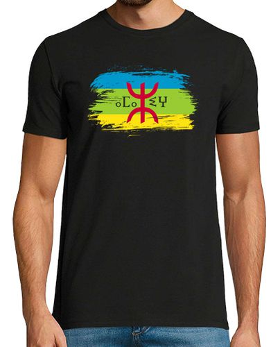 Camiseta Amazigh Kabyle Tifinagh Art Graphic Vintage Berber Gift - latostadora.com - Modalova