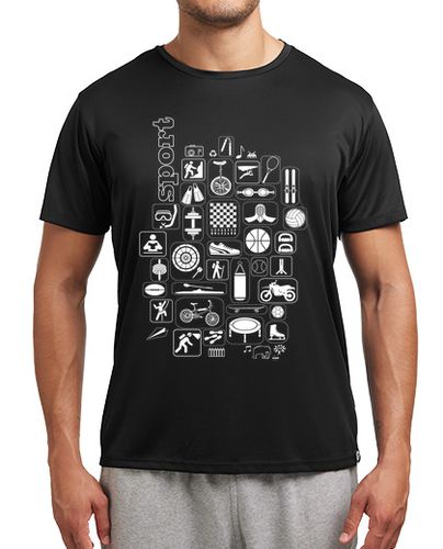 Camiseta deportiva símbolos deportivos - latostadora.com - Modalova