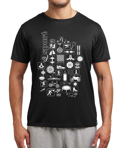 Camiseta deportiva símbolos deportivos laTostadora - latostadora.com - Modalova