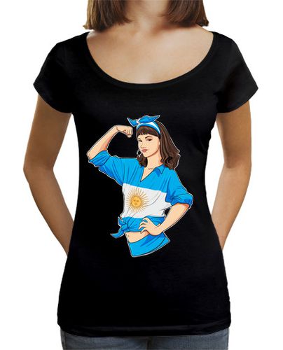 Camiseta mujer chica argentina irrompible i herencia - latostadora.com - Modalova