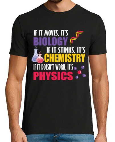 Camiseta biología química física ciencia broma laTostadora - latostadora.com - Modalova