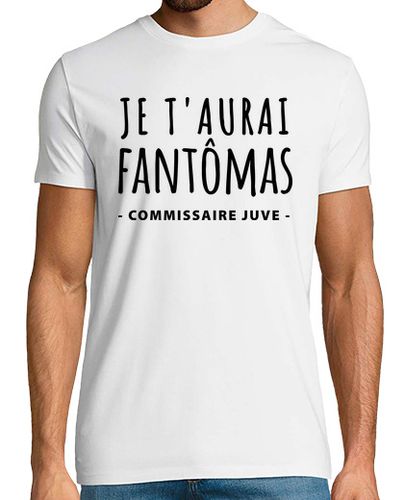 Camiseta Hombre Manga Corta te tendré fantasmas louis de funès laTostadora - latostadora.com - Modalova