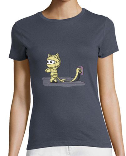 Camiseta mujer Gato momia - latostadora.com - Modalova