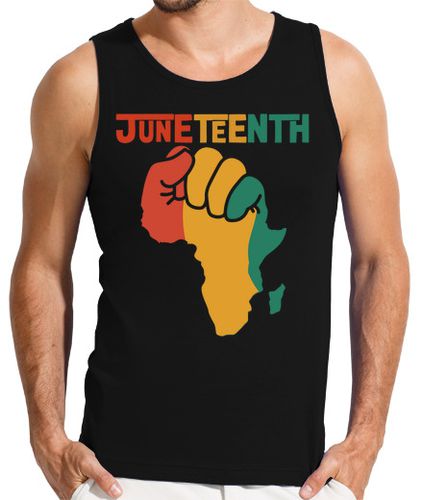 Camiseta Hombre Sin Mangas diecinueveavo puño africano de la vendi laTostadora - latostadora.com - Modalova