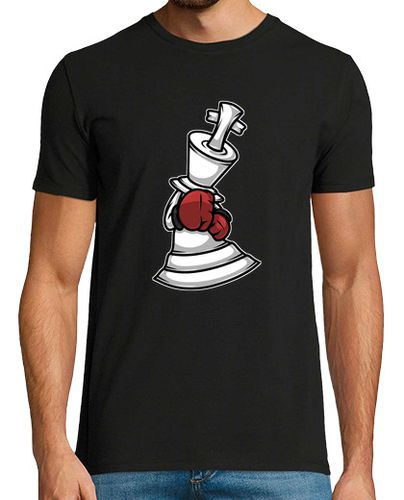 Camiseta Chess Piece Boxer Boxing Gloves King - latostadora.com - Modalova