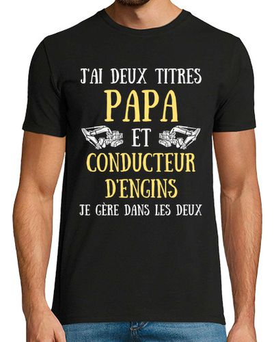 Camiseta Hombre Manga Corta equipo de conductor de papá equipo de h laTostadora - latostadora.com - Modalova