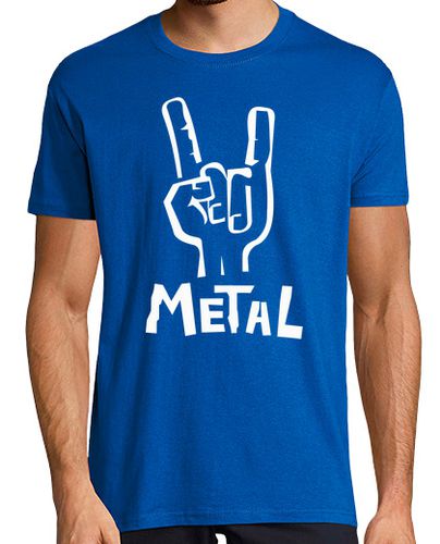 Camiseta Hombre Manga Corta Metal Hand laTostadora - latostadora.com - Modalova