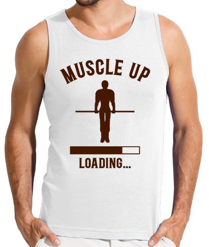 Camiseta Hombre Sin Mangas Calistenia Humor Deporte Musculación laTostadora - latostadora.com - Modalova