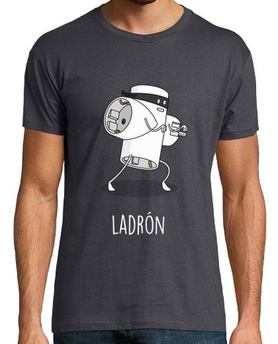 Camiseta Ladrón - latostadora.com - Modalova