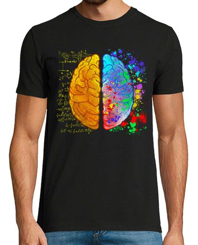 Camiseta Cerebro Creativo Arte Matemáticas - latostadora.com - Modalova