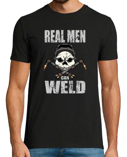 Camiseta Welding Metal Real Men Can Weld Welder - latostadora.com - Modalova