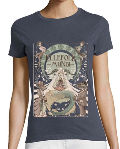 Camiseta Mujer Manga Corta mundi ellefolk laTostadora - latostadora.com - Modalova